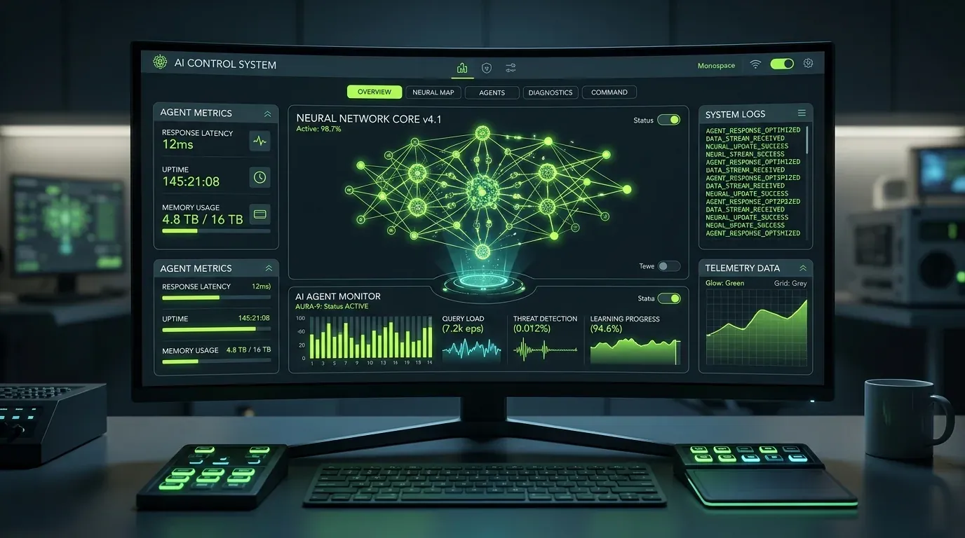 AI Agent Interface Control System