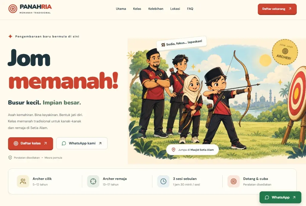 Panahria: Traditional Archery Academy