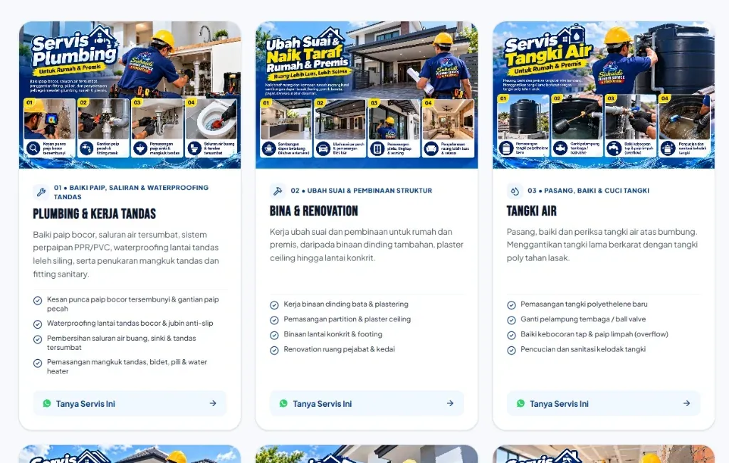 Suhaidi Plumbing & Renovation Platform